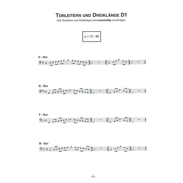 Musikverlag Heinlein Praxis Posaune