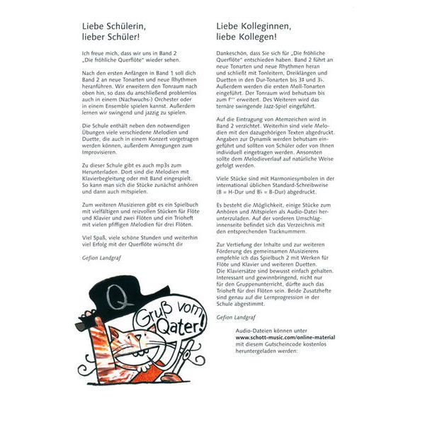 Schott Die Fröhliche Querflöte 2