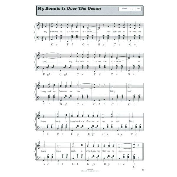 Bosworth Kreuz und Quer Akkordeon 1