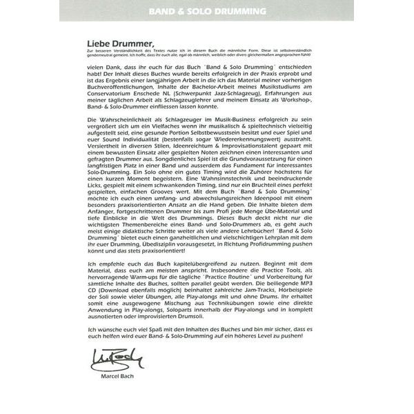 Coda Music Band & Solo Drumming