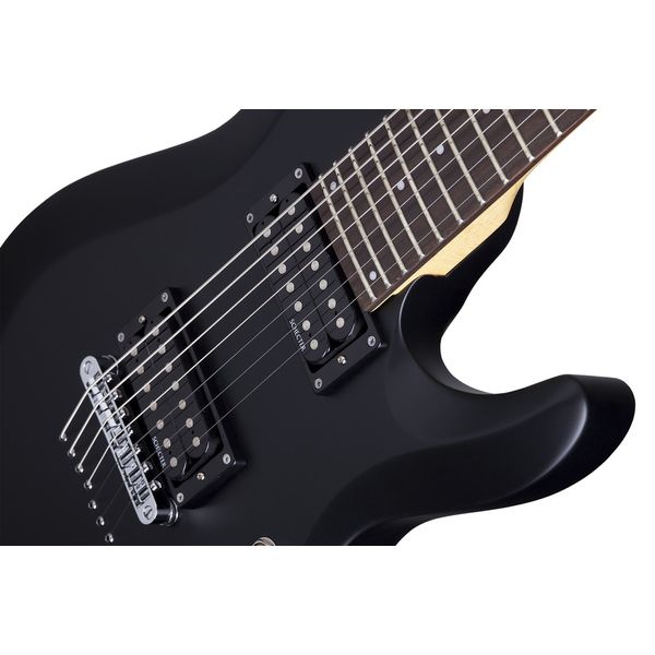 Schecter C-7 Deluxe LH BK