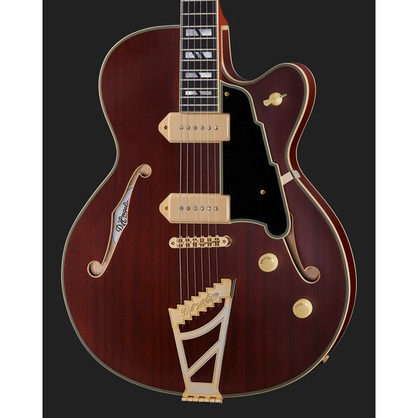 DAngelico Deluxe 59 Satin Trans Wine