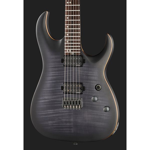 Harley Benton Amarok-6 BKNT Flame Bur w/Bag