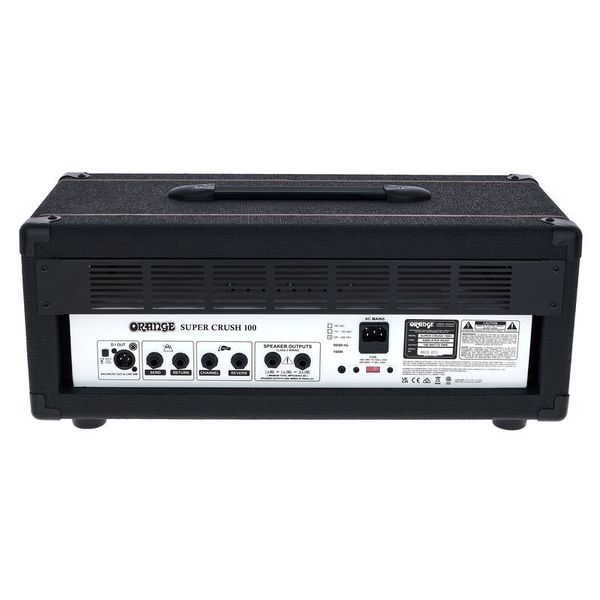 Orange Super Crush 100 Head Black