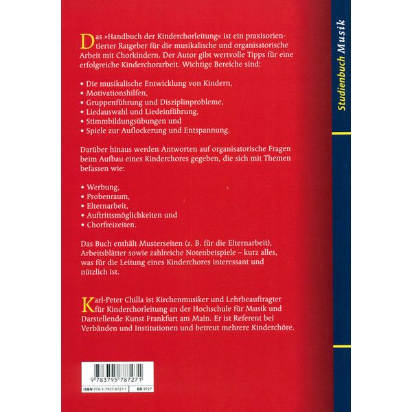 Schott Handbuch der Kinderchorleitung