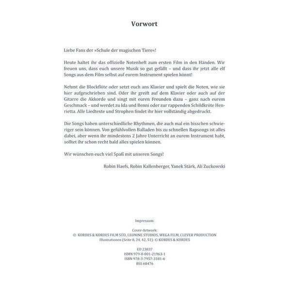 Schott Schule der magischen Tiere 1