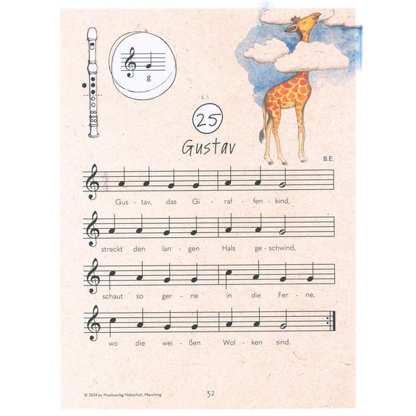 Holzschuh Verlag Meine ersten Flötentöne