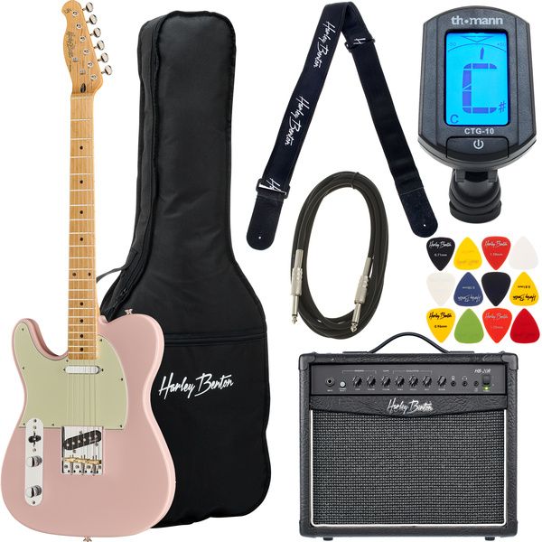 Harley Benton TE-62CC LH SP Bundle