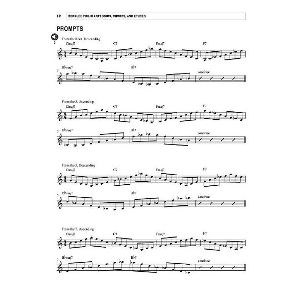 Berklee Press Violin Arpeggios Chords Etudes