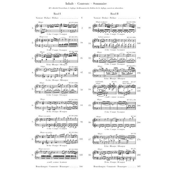 Henle Verlag Mozart Klaviersonaten 1