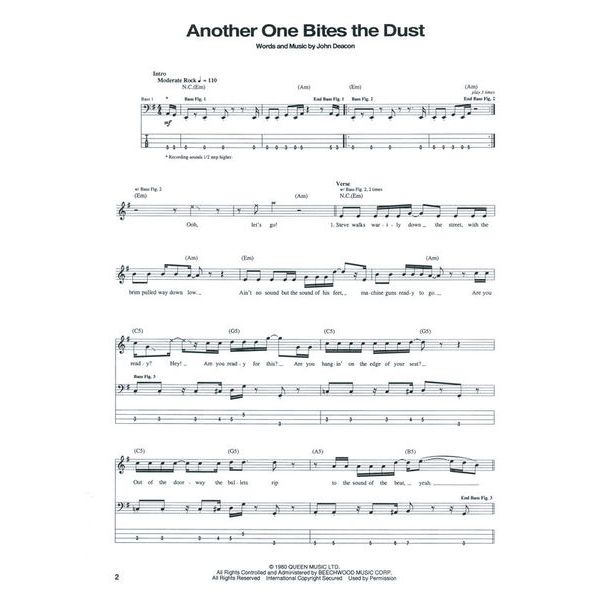 Hal Leonard Queen The Bass Guitar Collect