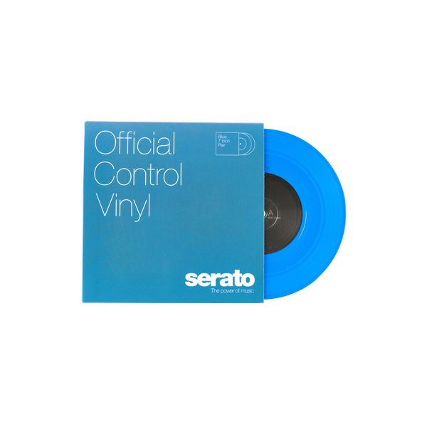 Serato 7" Control Vinyl blue B-Stock