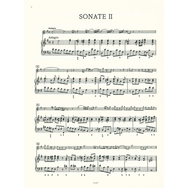 Edition Peters Hndel Hallenser Sonaten