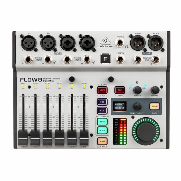 Behringer Flow 8 Case Bundle