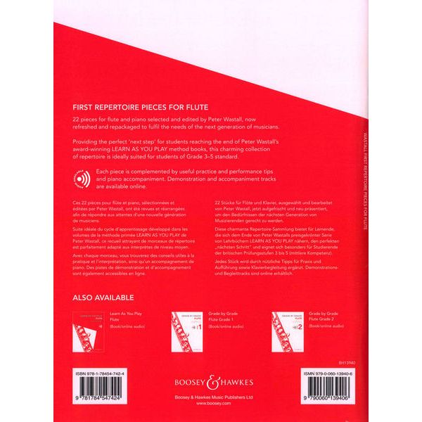 Boosey & Hawkes First Repertoire Pieces Flute