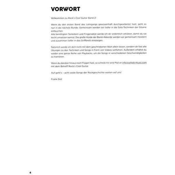 Schott Rock's Cool Guitar 2