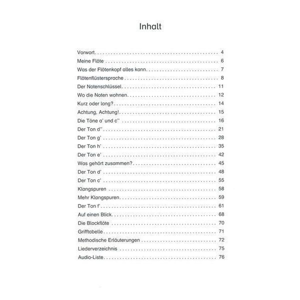 Holzschuh Verlag Jede Menge Flötentöne 1 + DL