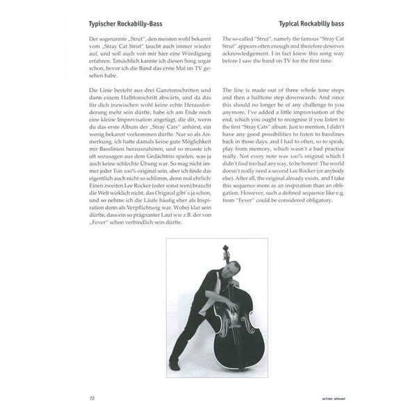 Artist Ahead Musikverlag Rockabilly Slapbass