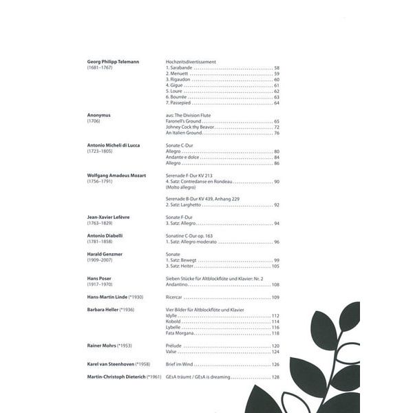 Schott Altblockflöten-Konzertbuch