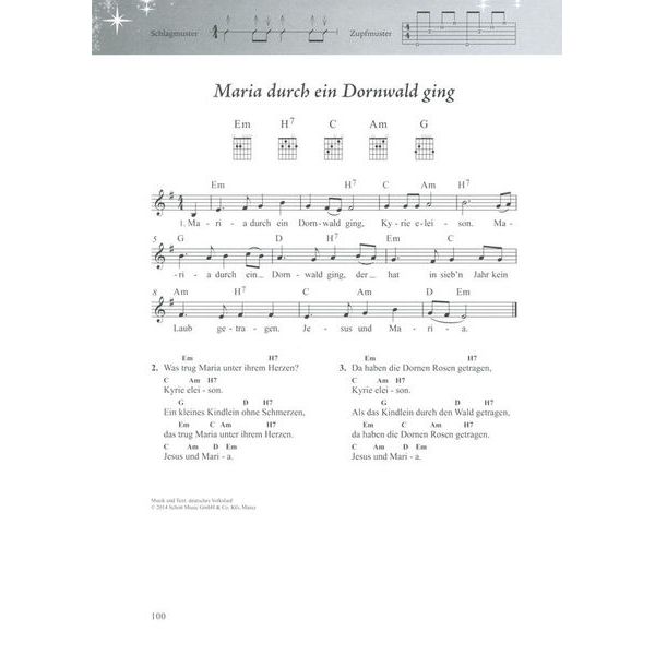 Schott Weihnachtslieder Gitarre XXL