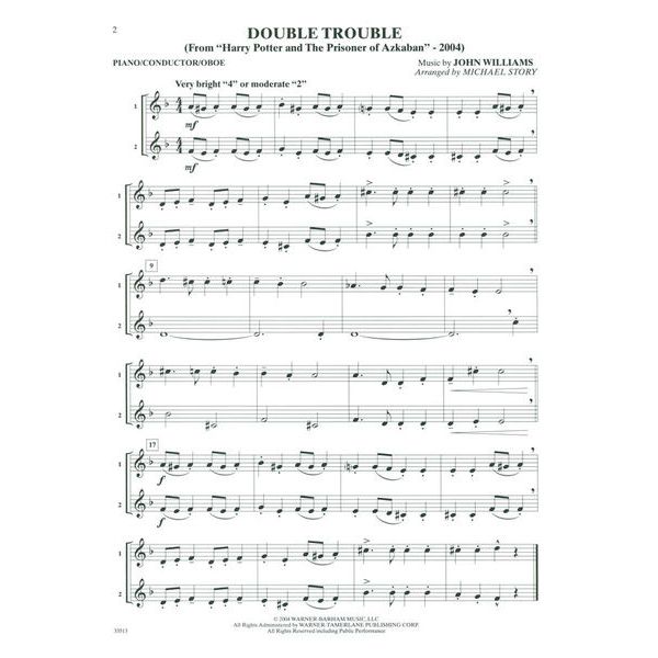 Alfred Music Publishing Movie Duets For All Oboe