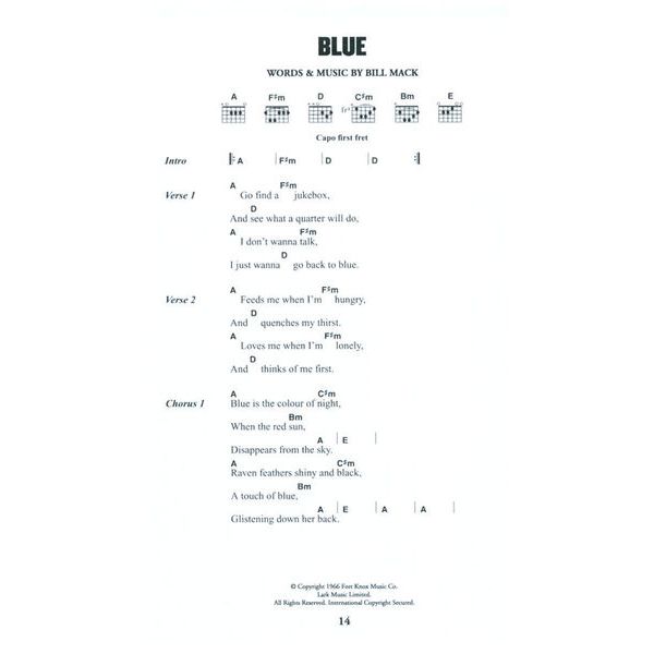 Wise Publications The Little Black Book Country