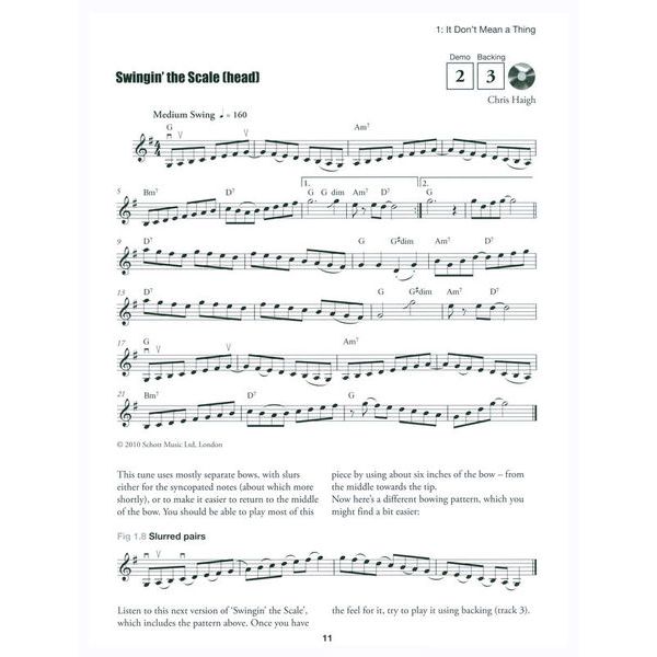 Schott Exploring Jazz Violin