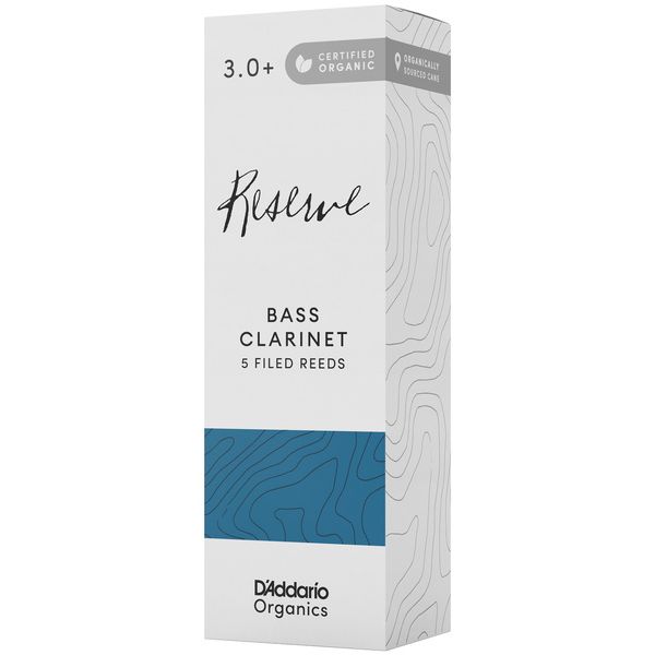 DAddario Woodwinds Organic Reserve Bass-Clar 3.0+