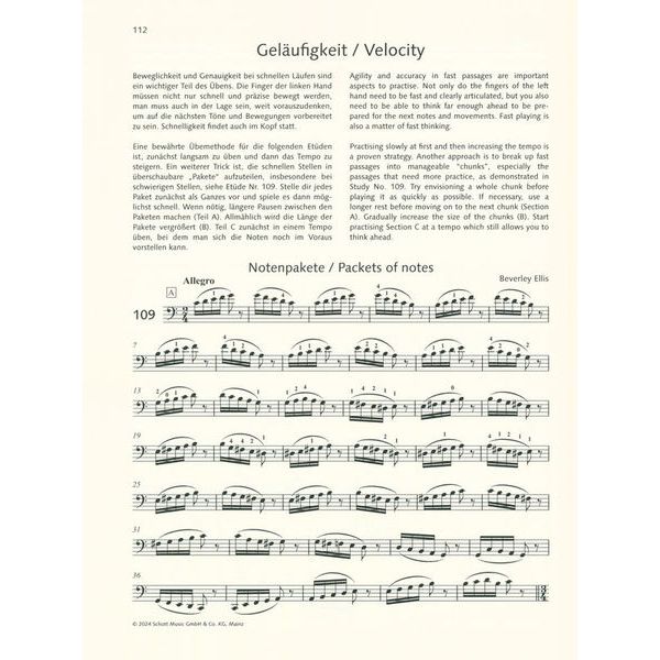Schott Cello Studies