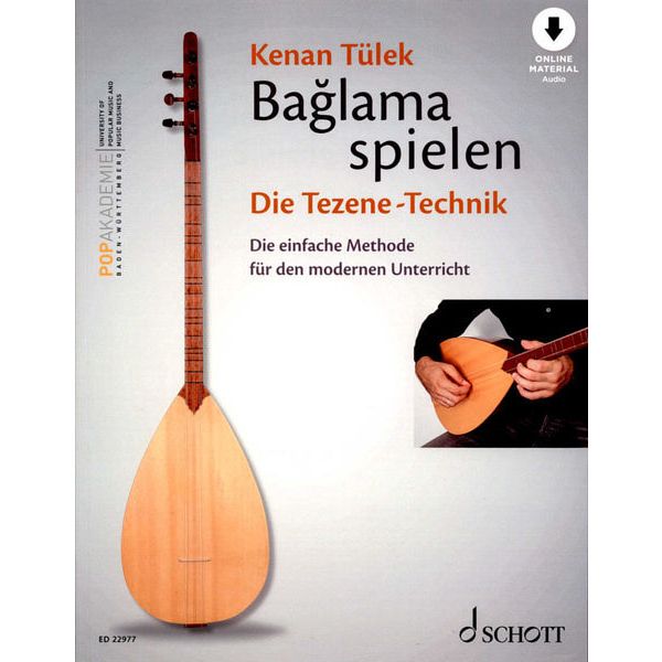 Schott Baglama spielen Tezene-Technik