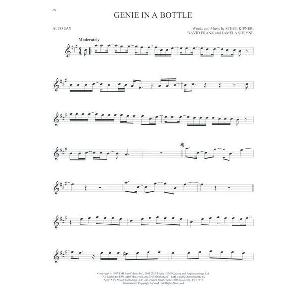 Hal Leonard 101 Hit Songs For Alt Sax