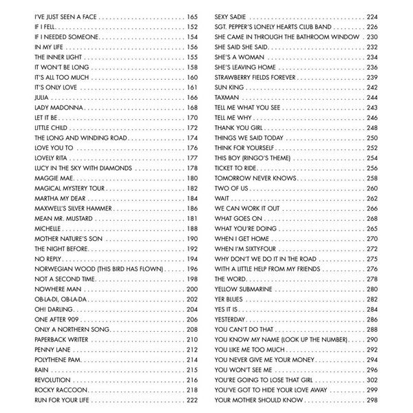 Hal Leonard Beatles Complete Easy Guitar