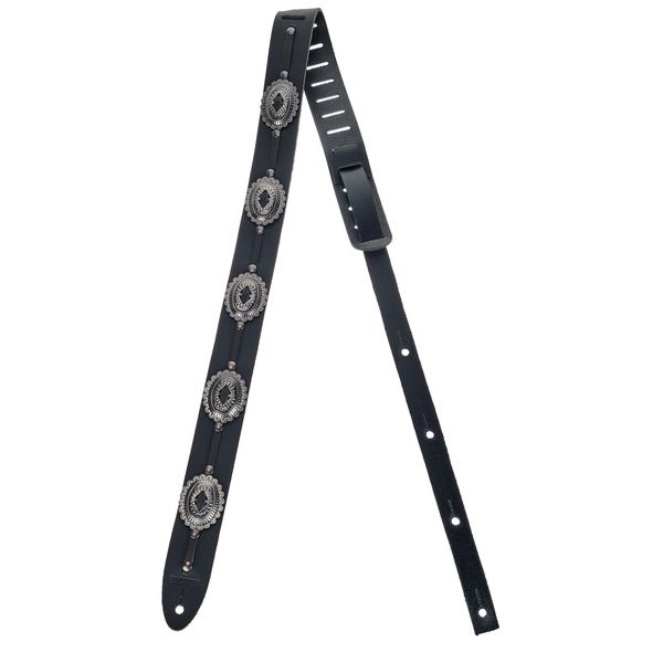 Richter Raw I Concho Guit. Strap BK/OS