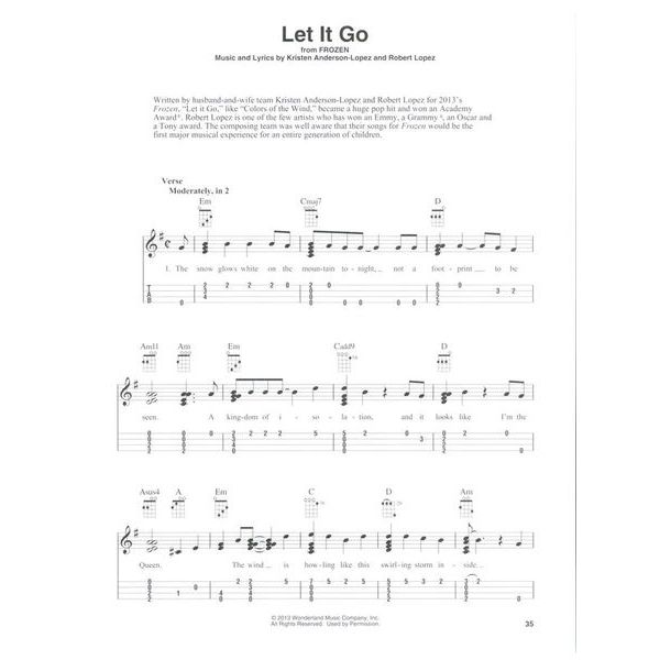 Schott Fingerstyle Ukulele Songbook