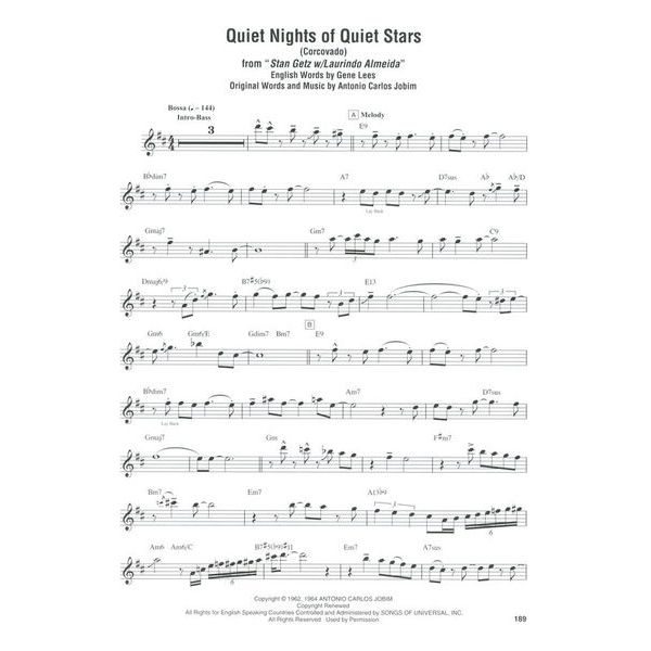 Hal Leonard Stan Getz Omnibook Bb