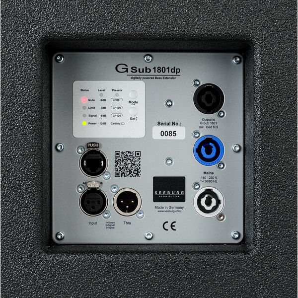 Seeburg Acoustic Line G Sub 1801dp