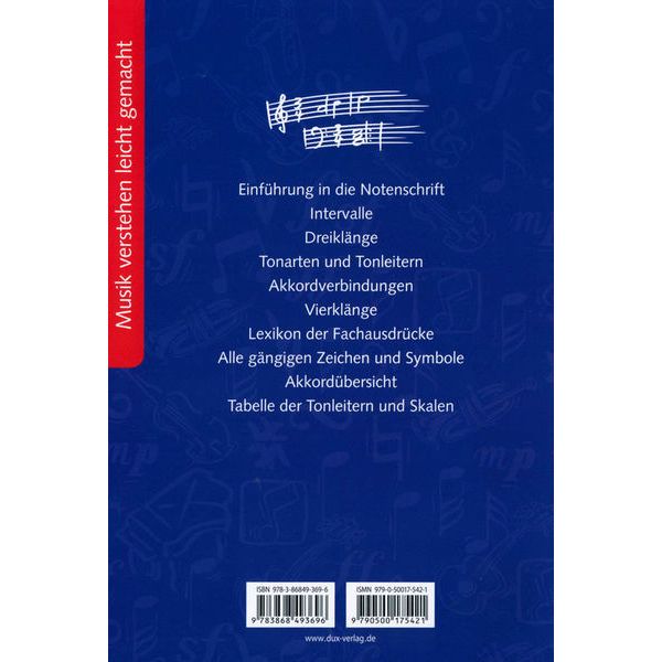 Edition Dux Elementare Musiklehre