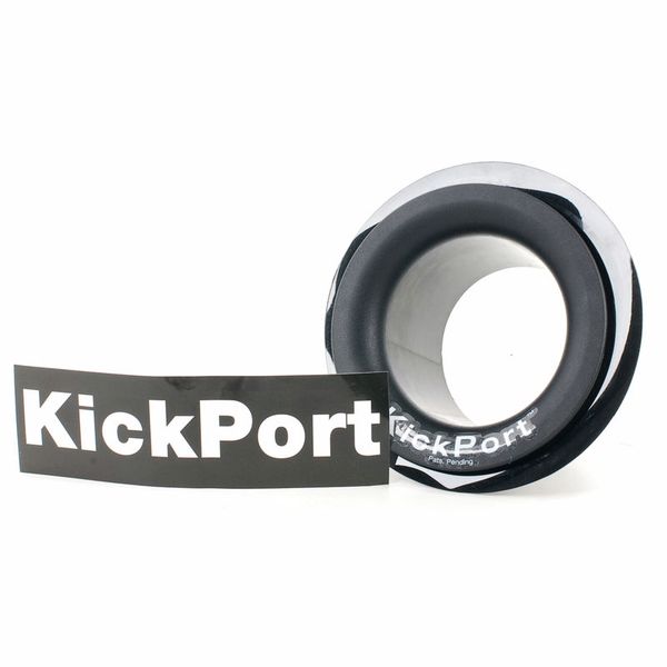 Kick Port Bass Drum Insert Booster Black