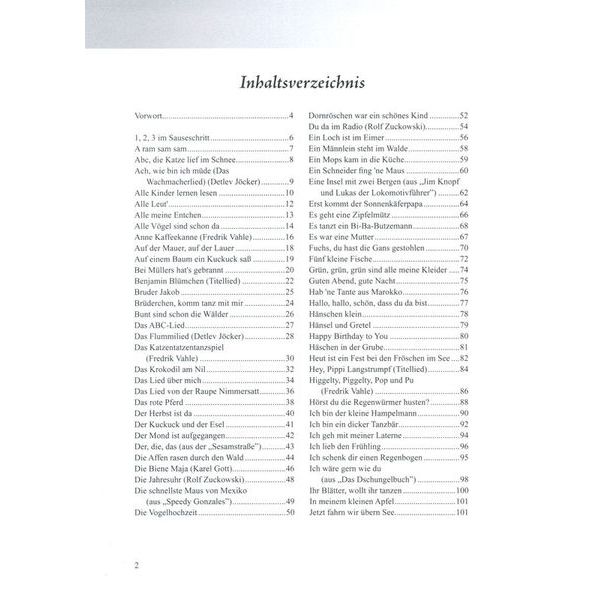 Schott Kinderliederbuch Gitarre