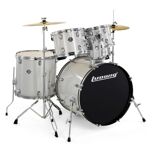 Ludwig Accent Drive 5pc Silver