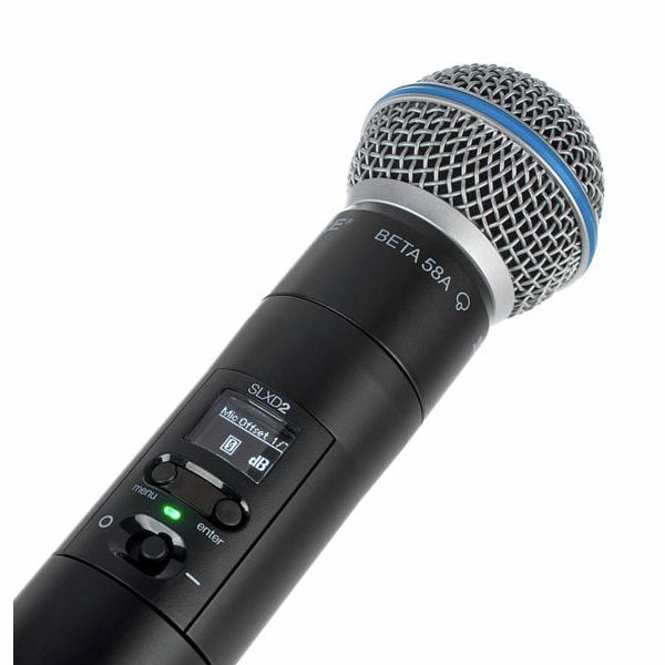Shure SLXD2/Beta58 H56
