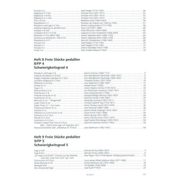 Strube Verlag Orgel spielen mit Hand und Fu