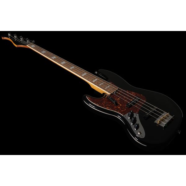 Harley Benton MV-4JB LH Black w/Case