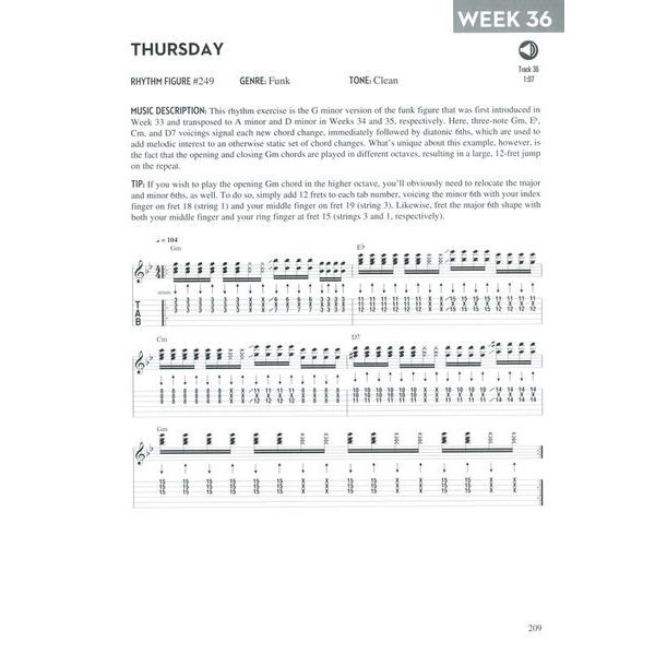Hal Leonard Rhythm Guitar 365: Daily