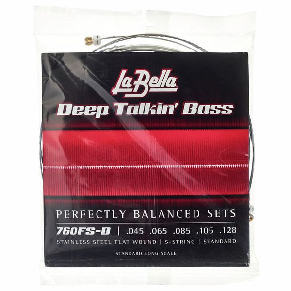 La Bella 760FS-B Deep Talkin Bass