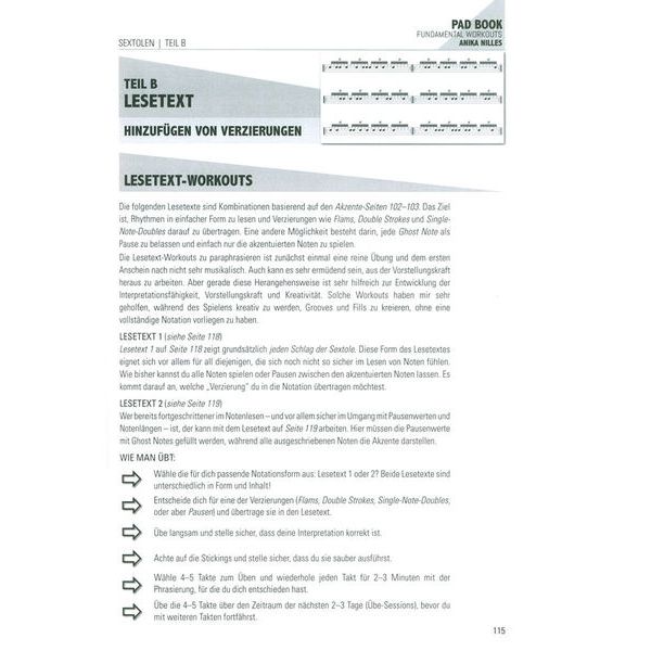 Alfred Music Publishing Anika Nilles Pad Book German