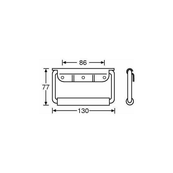 Adam Hall 3443 Folding Grip