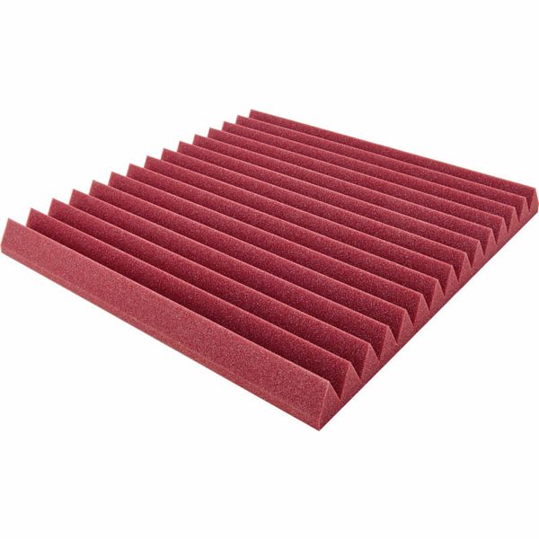 Auralex Acoustics 2" Studiofoam Wedges Burgundy
