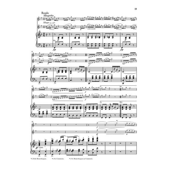 Henle Verlag Weber Clarinet Concerto No.1