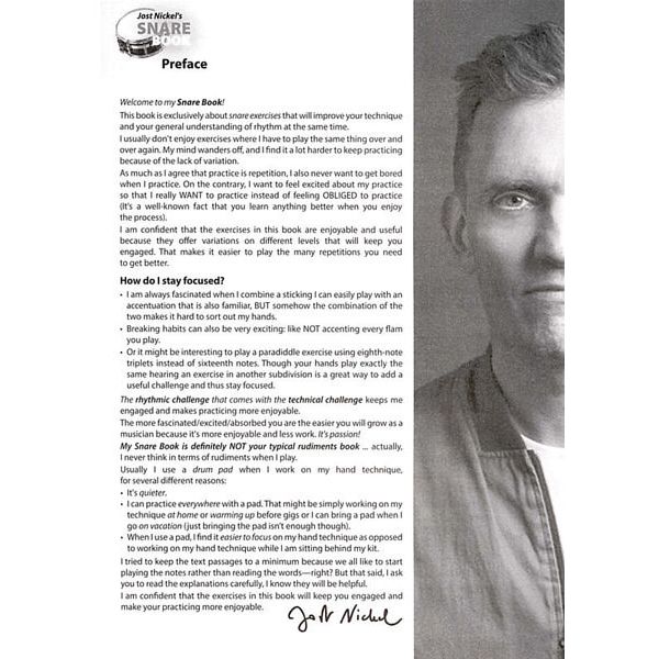 Alfred Music Publishing Jost Nickel's Snare Book Engl.